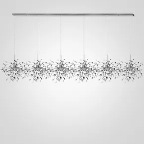 Подвесной светильник Tezani Argent Suspension Linear 6L 210