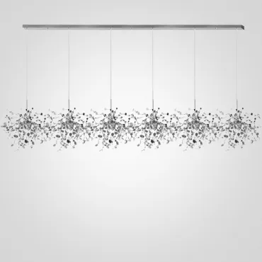 Подвесной светильник Tezani Argent Suspension Linear 6L 210