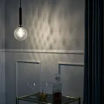 Подвесной светильник RAFFIN Black/Transparent