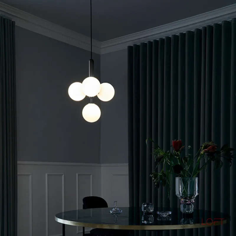 Подвесной светильник RAFFIN 4 White Black