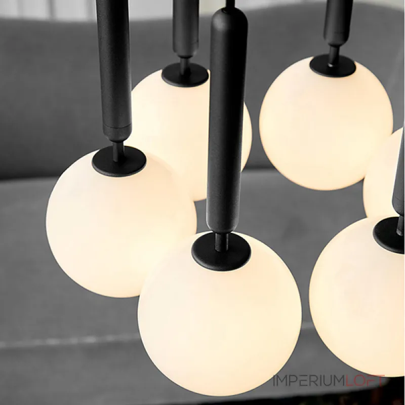 Подвесной светильник RAFFIN Black/White