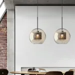 Подвесной светильник CATCH AMBER Ball M D24