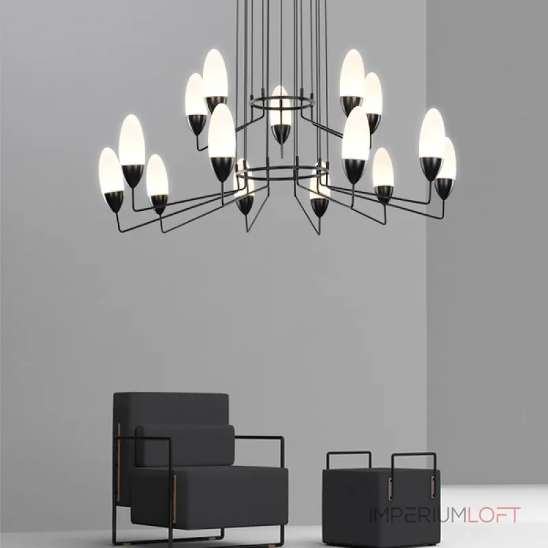 Подвесная люстра TACT 8 от ImperiumLoft