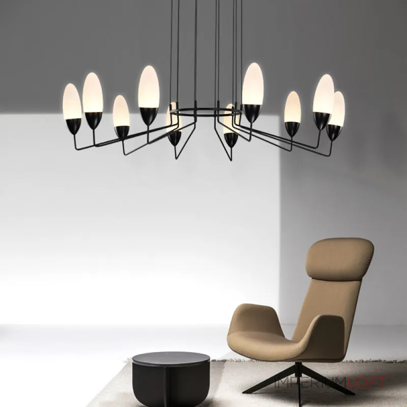 Подвесная люстра TACT 8 от ImperiumLoft