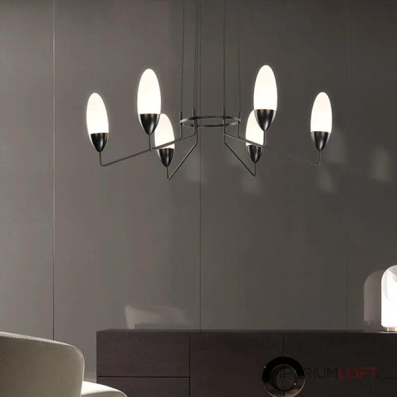 Подвесная люстра TACT 8 от ImperiumLoft