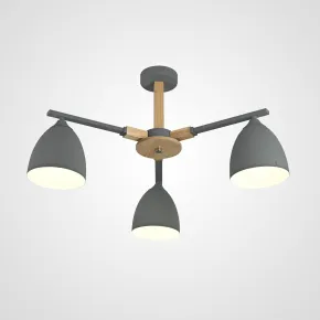 Потолочная люстра NOA 3 Gray