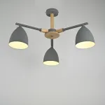 Потолочная люстра NOA 3 Gray