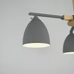 Потолочная люстра NOA 3 Gray