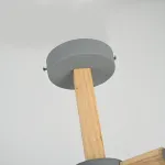 Потолочная люстра NOA 3 Gray