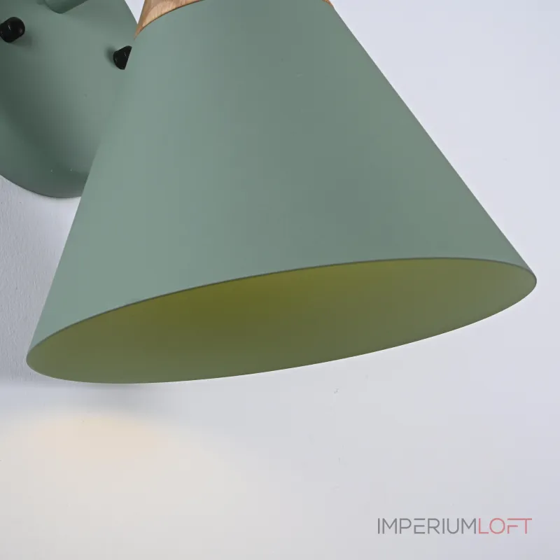 Настенный светильник NOD WALL Green от ImperiumLoft