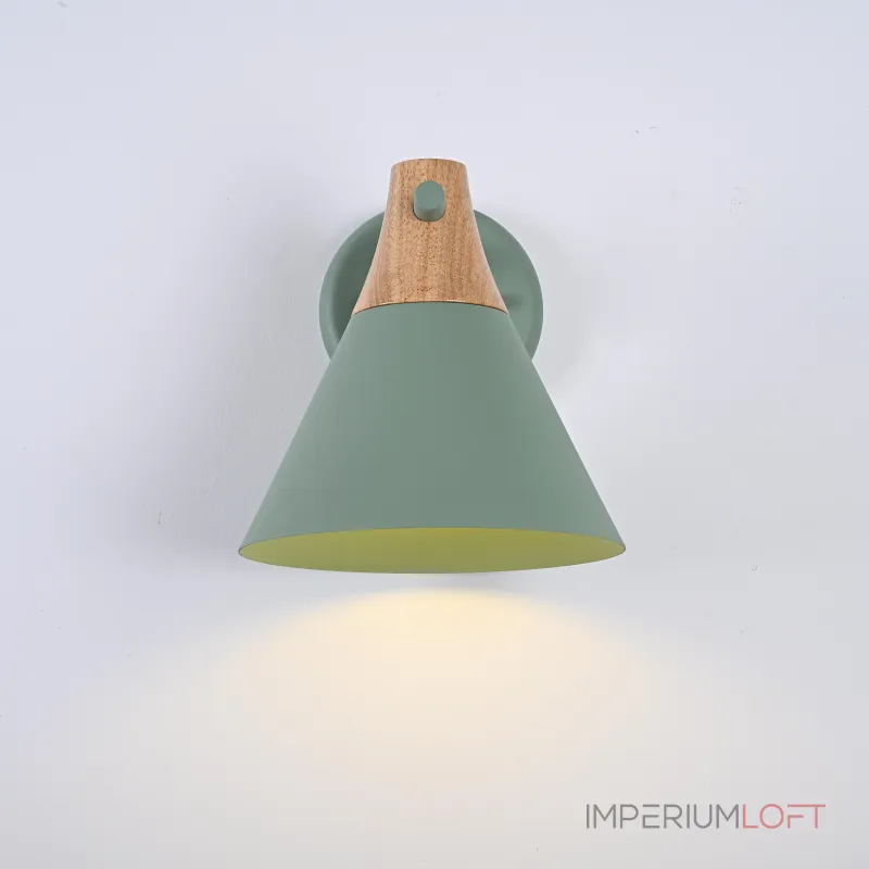 Настенный светильник NOD WALL Green от ImperiumLoft