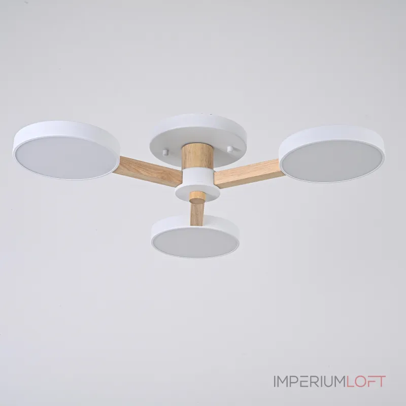 Потолочная люстра TURNA 3 White от ImperiumLoft Потолочная люстра TURNA 3 White от ImperiumLoft