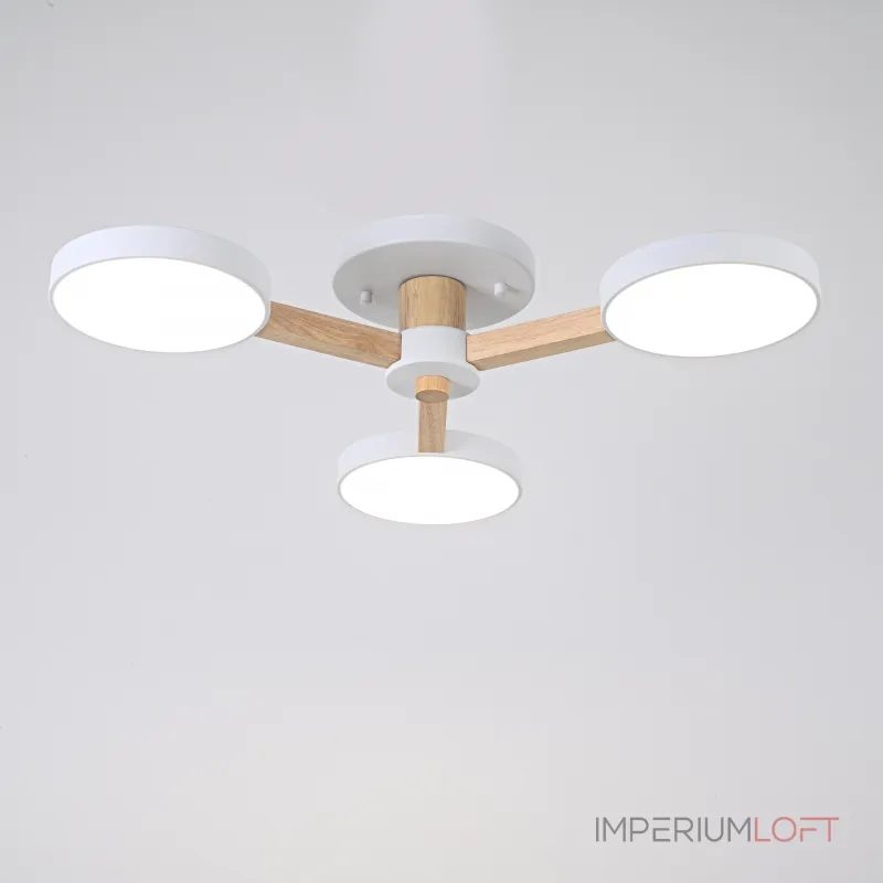 Потолочная люстра TURNA 3 White от ImperiumLoft Потолочная люстра TURNA 3 White от ImperiumLoft