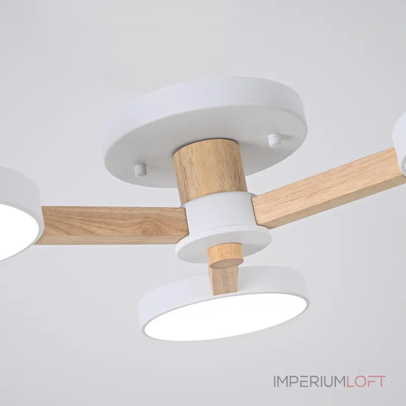 Потолочная люстра TURNA 3 White от ImperiumLoft Потолочная люстра TURNA 3 White от ImperiumLoft