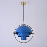 Подвесной светильник Louis Weisdorff Multi-lite Pendant Blue