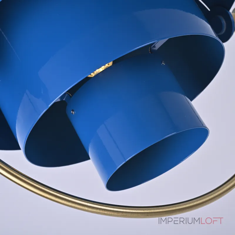 Подвесной светильник Louis Weisdorff Multi-lite Pendant Blue Подвесной светильник Louis Weisdorff Multi-lite Pendant Blue