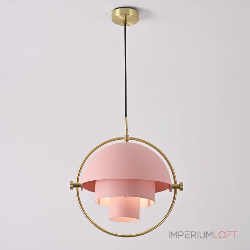 Подвесной светильник Louis Weisdorff Gubi Multi-lite Pendant Pink