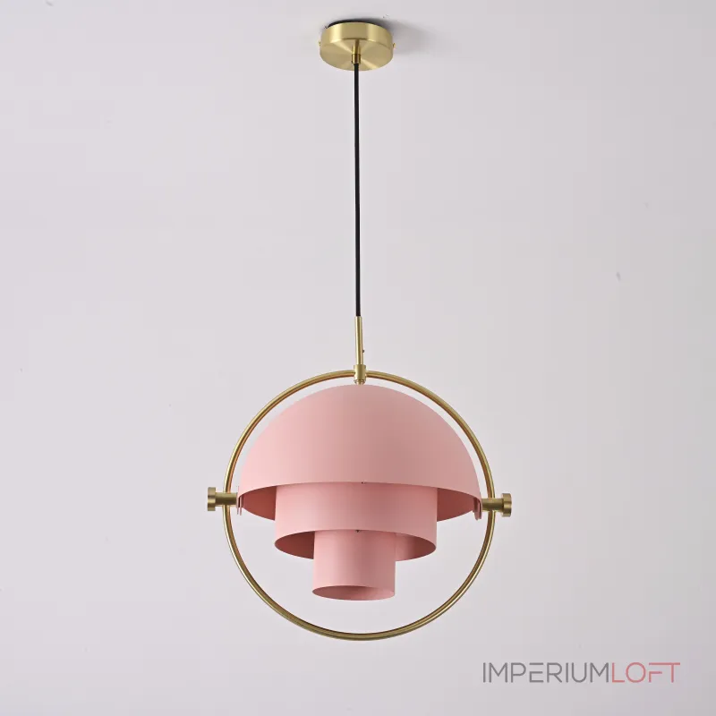 Подвесной светильник Louis Weisdorff Gubi Multi-lite Pendant Pink