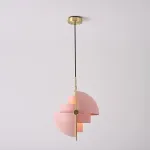 Подвесной светильник Louis Weisdorff Gubi Multi-lite Pendant Pink
