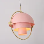 Подвесной светильник Louis Weisdorff Gubi Multi-lite Pendant Pink