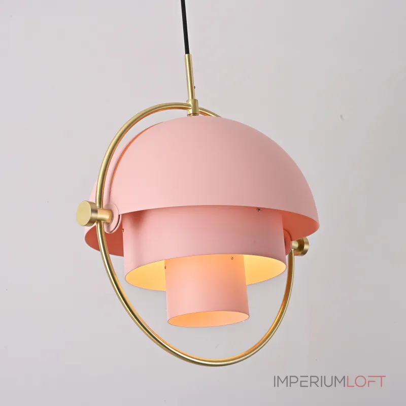 Подвесной светильник Louis Weisdorff Gubi Multi-lite Pendant Pink