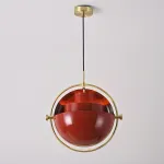 Подвесной светильник Louis Weisdorff Gubi Multi-lite Pendant Red
