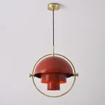 Подвесной светильник Louis Weisdorff Gubi Multi-lite Pendant Red