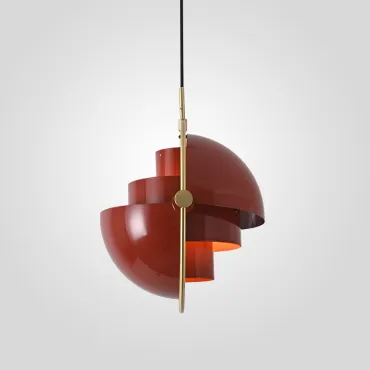 Подвесной светильник Louis Weisdorff Gubi Multi-lite Pendant Red Подвесной светильник Louis Weisdorff Gubi Multi-lite Pendant Red