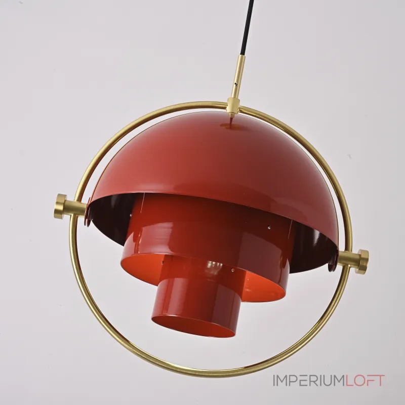 Подвесной светильник Louis Weisdorff Gubi Multi-lite Pendant Red