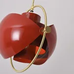 Подвесной светильник Louis Weisdorff Gubi Multi-lite Pendant Red