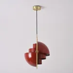 Подвесной светильник Louis Weisdorff Gubi Multi-lite Pendant Red