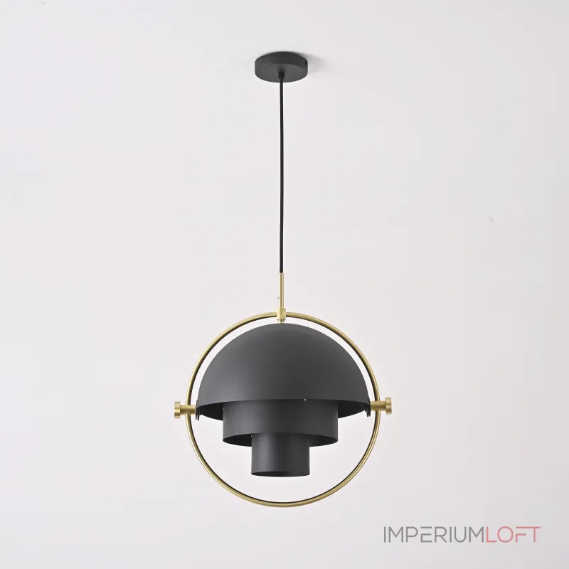 Подвесной светильник Louis Weisdorff Gubi Multi-lite Suspension Lamp Black