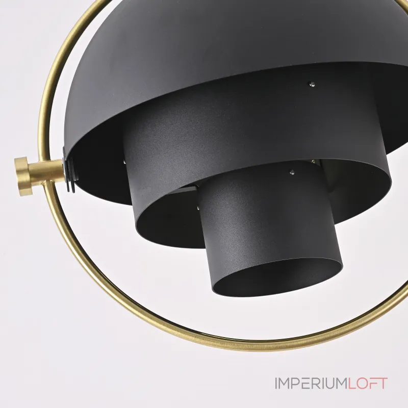 Подвесной светильник Louis Weisdorff Gubi Multi-lite Suspension Lamp Black