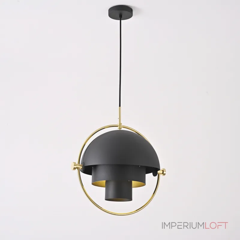 Подвесной светильник Louis Weisdorff Gubi Multi-lite Suspension Lamp Black