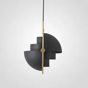 Подвесной светильник Louis Weisdorff Gubi Multi-lite Suspension Lamp Black