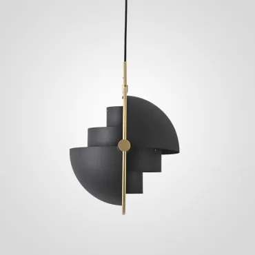 Подвесной светильник Louis Weisdorff Gubi Multi-lite Suspension Lamp Black Подвесной светильник Louis Weisdorff Gubi Multi-lite Suspension Lamp Black