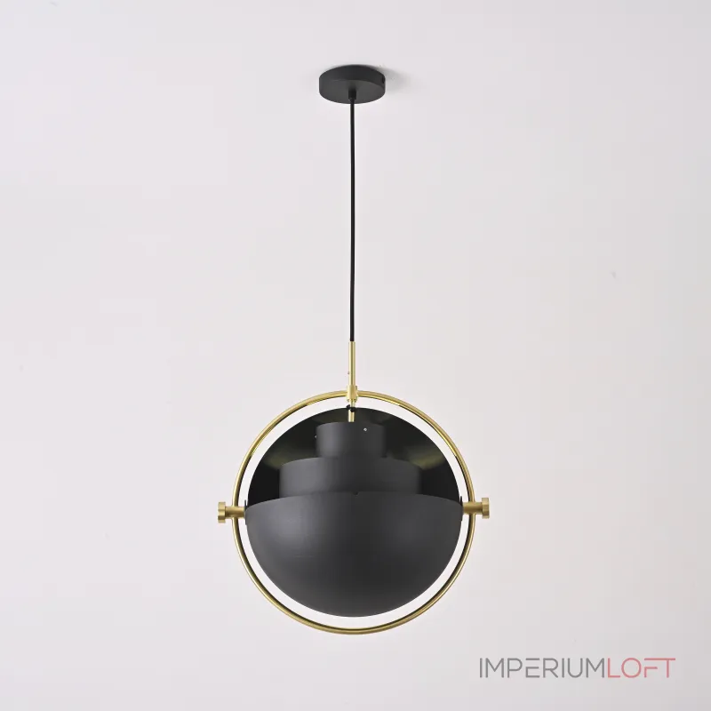 Подвесной светильник Louis Weisdorff Gubi Multi-lite Suspension Lamp Black