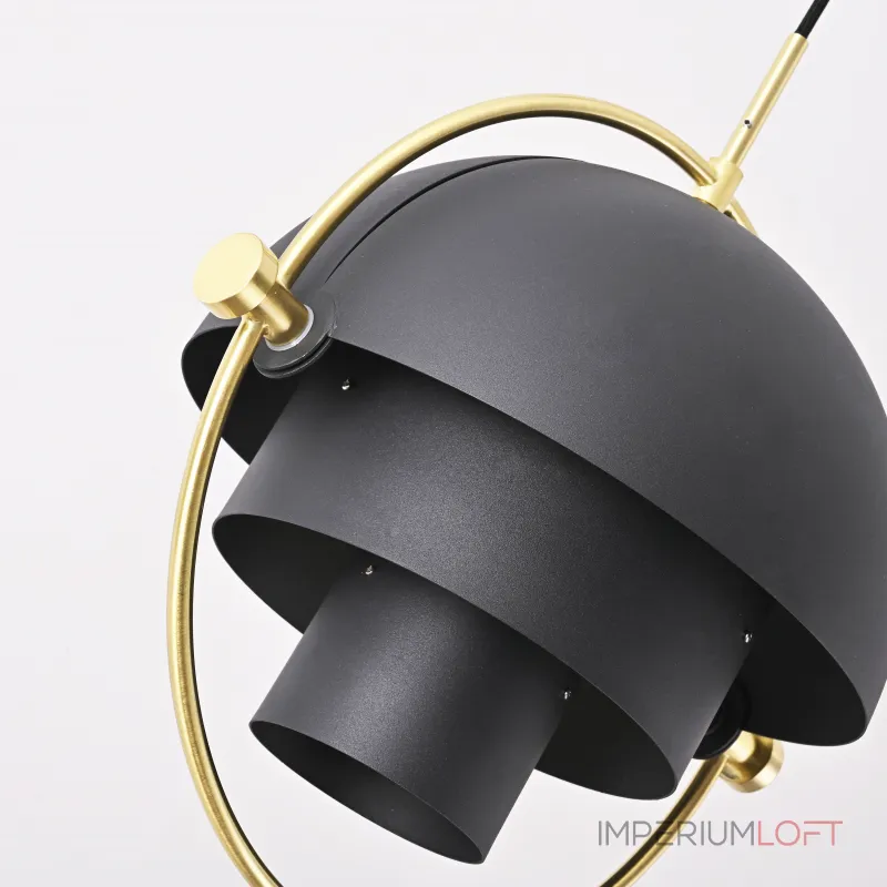 Подвесной светильник Louis Weisdorff Gubi Multi-lite Suspension Lamp Black