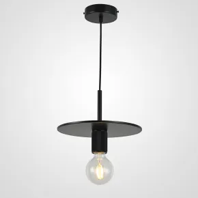 Подвесной светильник RH Utilitaire Disk Shade Pendant Black