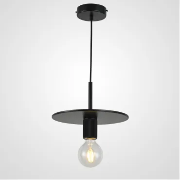 Подвесной светильник RH Utilitaire Disk Shade Pendant Black