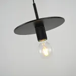 Подвесной светильник RH Utilitaire Disk Shade Pendant Black от ImperiumLoft