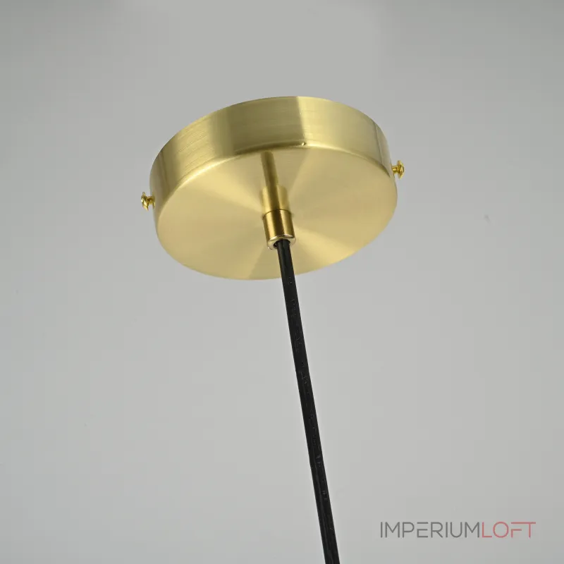 Подвесной светильник RH Utilitaire Disk Shade Pendant Brass от ImperiumLoft