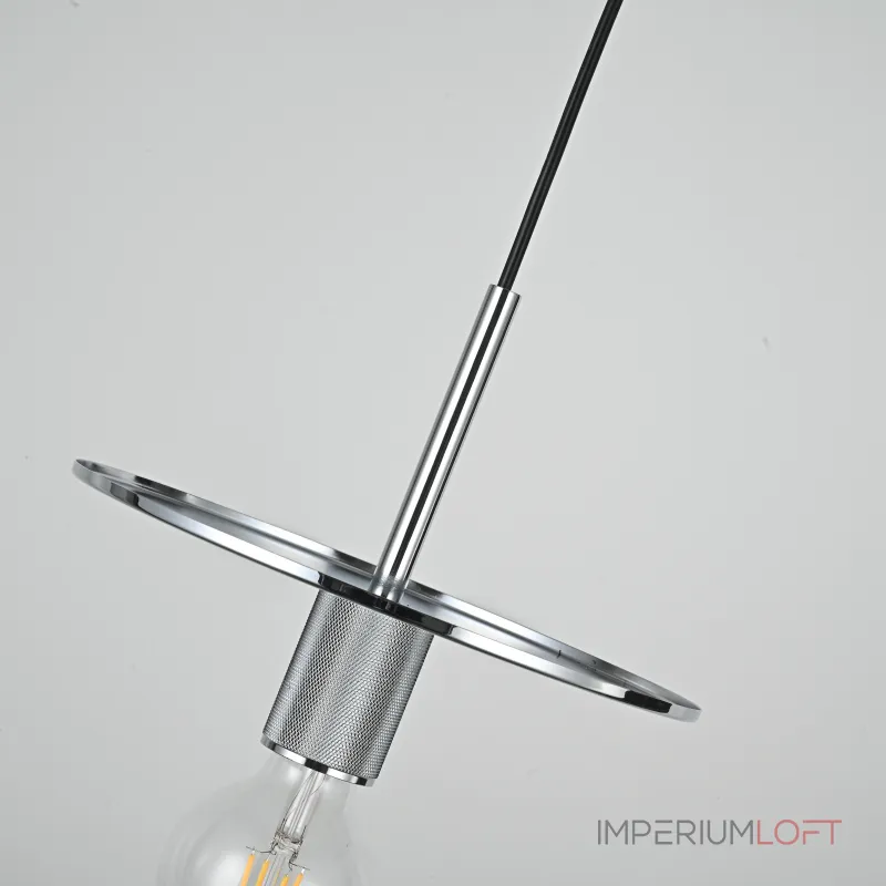 Подвесной светильник RH Utilitaire Disk Shade Pendant Silver от ImperiumLoft Подвесной светильник RH Utilitaire Disk Shade Pendant Silver от ImperiumLoft