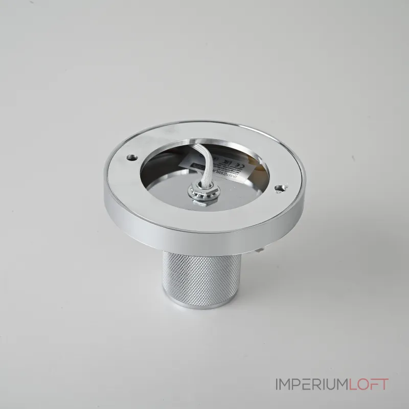 Потолочный светильник RH Utilitaire Socket Flushmount Silver от ImperiumLoft Потолочный светильник RH Utilitaire Socket Flushmount Silver от ImperiumLoft