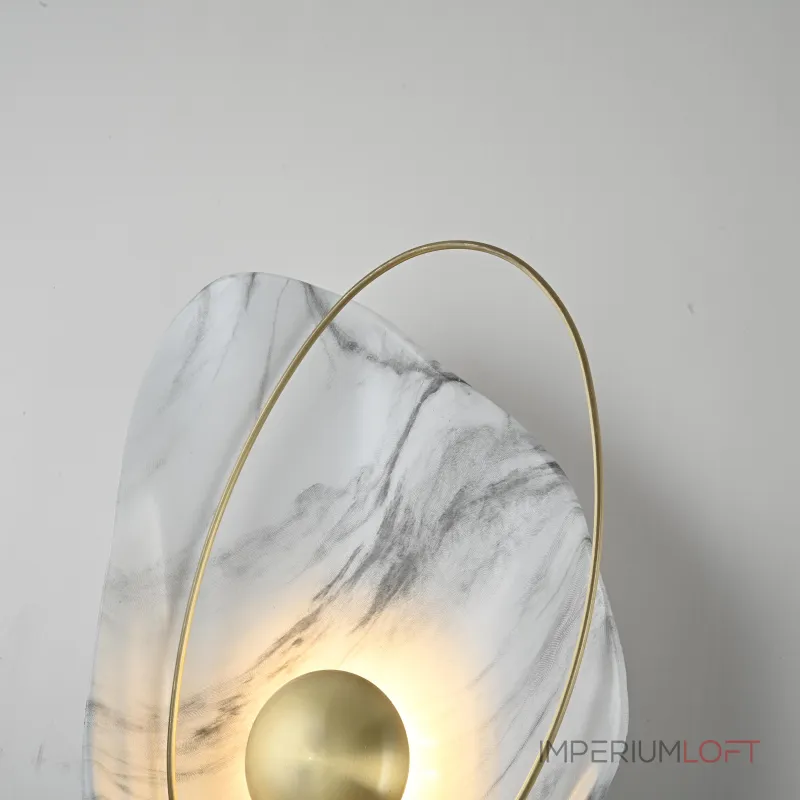 Настенный светильник CLAM Белый мрамор от ImperiumLoft Настенный светильник CLAM Белый мрамор от ImperiumLoft