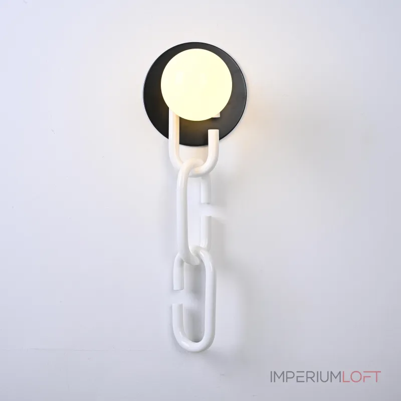 Настенный светильник CHAIN WALL Белый от ImperiumLoft Настенный светильник CHAIN WALL Белый от ImperiumLoft