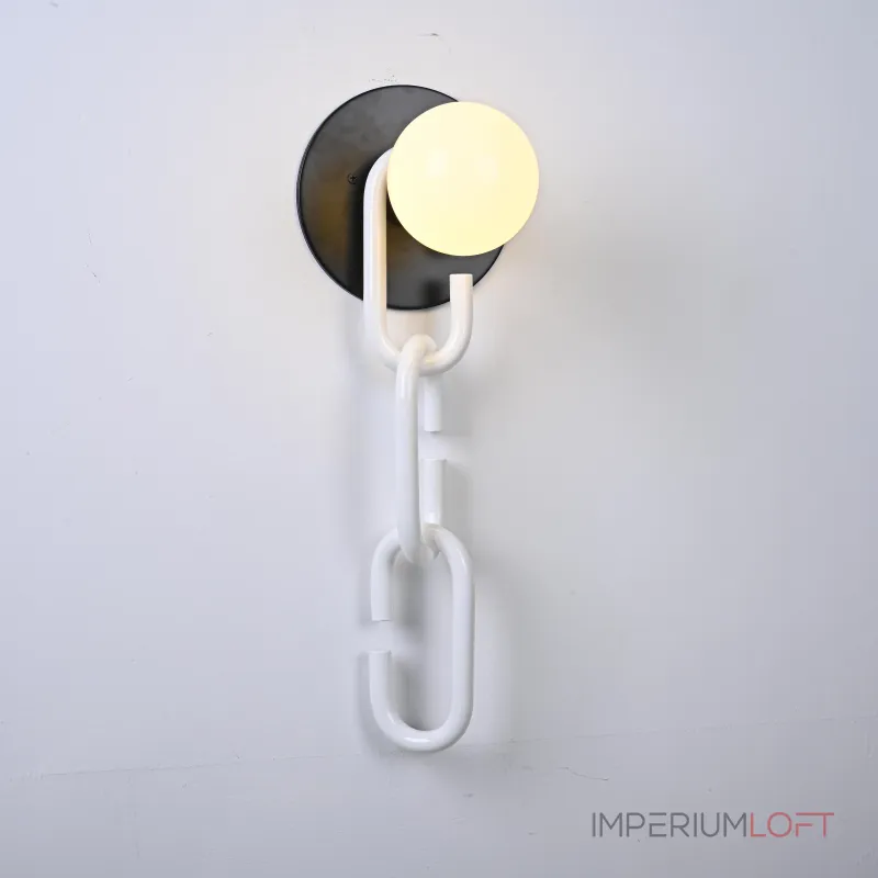 Настенный светильник CHAIN WALL Белый от ImperiumLoft Настенный светильник CHAIN WALL Белый от ImperiumLoft