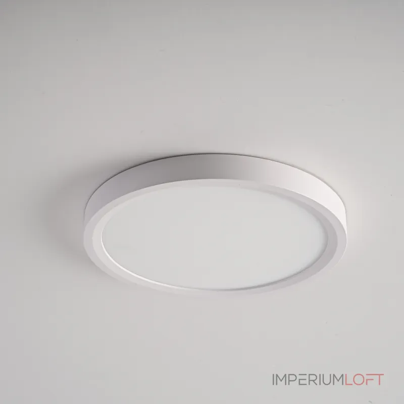 Потолочный светильник SLIM D18 Белый от ImperiumLoft