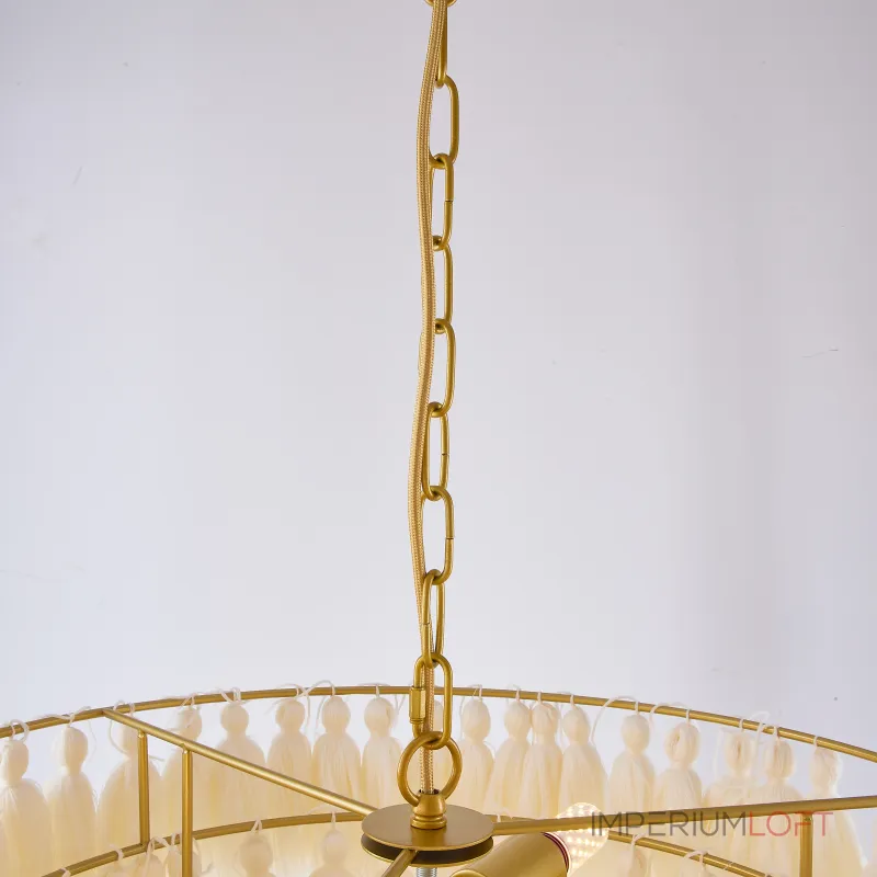 Подвесная люстра TASSEL Бежевый от ImperiumLoft