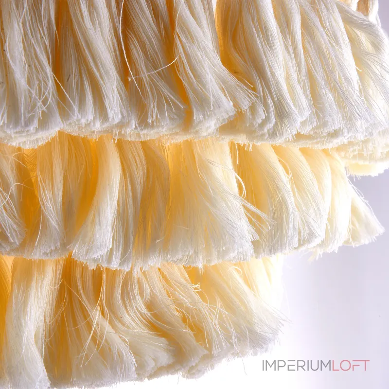 Подвесная люстра TASSEL Бежевый от ImperiumLoft